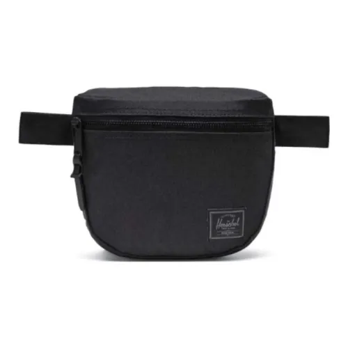 Herschel Recycled Fabric Crossbody Fanny Pack Unisex Pure Black