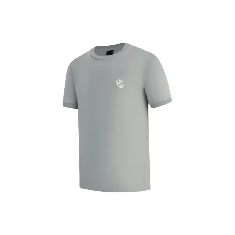 EMPORIO ARMANI EA SS24 T Shirt Men's Gray Green-2