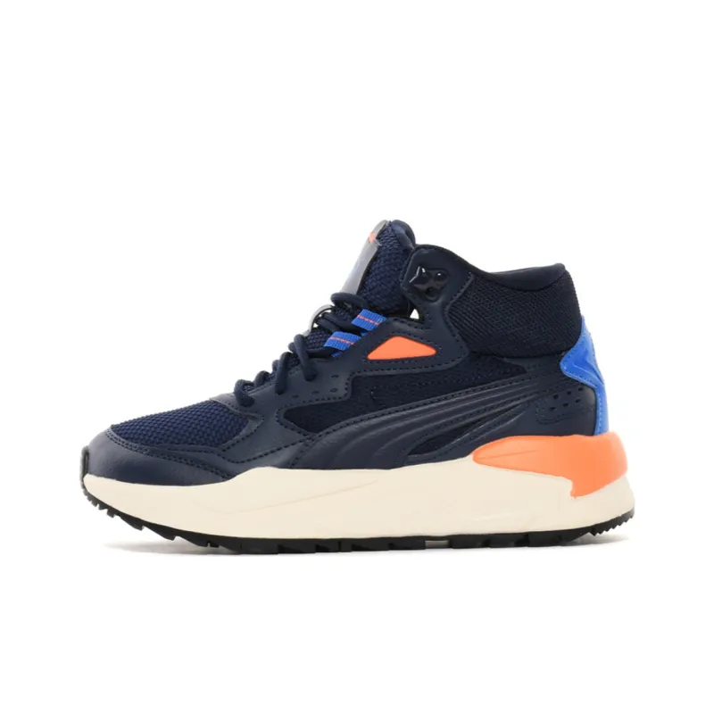 PUMA X RAY Mid Top Running Shoes Unisex Blue-0
