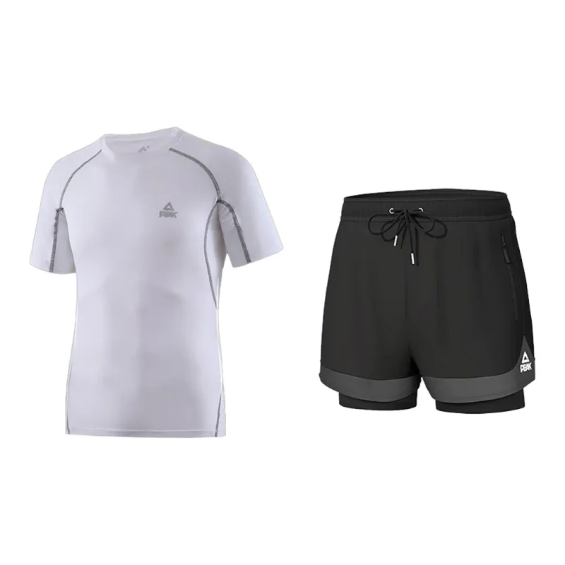 PEAK Swimming Sets Polyester Pool Men's Black-5