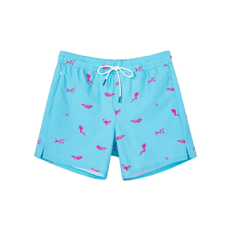 SURFCUZ Beach Shorts Men's Sky Blue-1