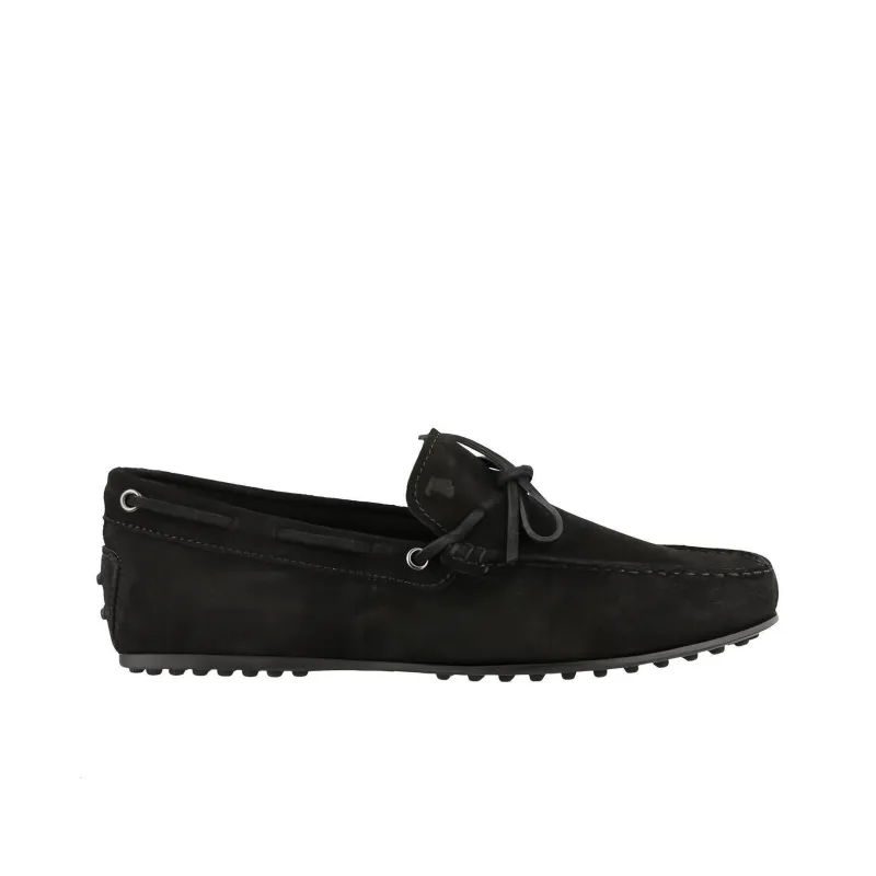 TOD'S Gommino Loafers Men Low Top Black-1