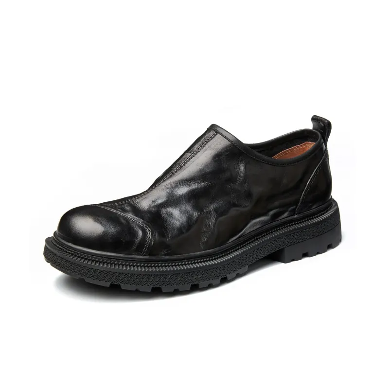 Brounvanm Casual Shoes Men's Black-1