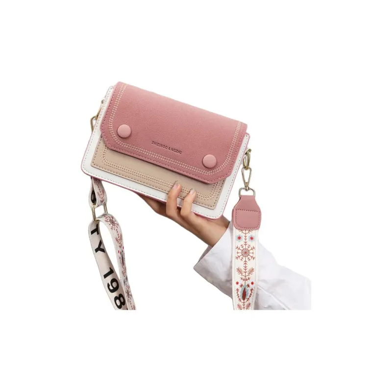 Weymond Soft Leather Shoulder Bag Crossbody Bag Backpack Women's Black/Yellow Blue/Pink Green-9