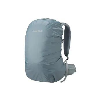 MONTBELL Polyurethane Outdoor Mountaineering Bag Backpack Regular Unisex Light Gray