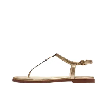 COACH One Strap Sandals Women's Champagne