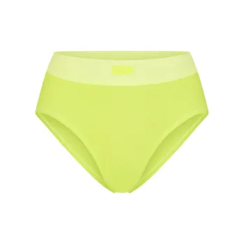 SKIMS COTTON RIB BRIEF Underpants Women's 1 Pack DAFFODIL/Daffodil