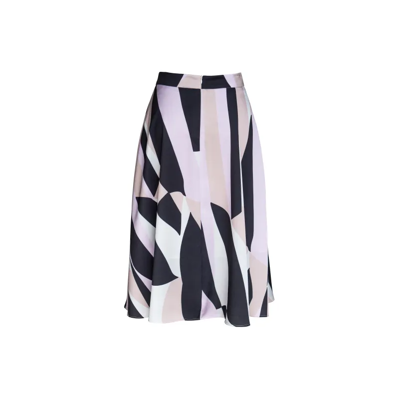 ROEYSHOUSE Casual Long Skirts Women's Multicolor-1