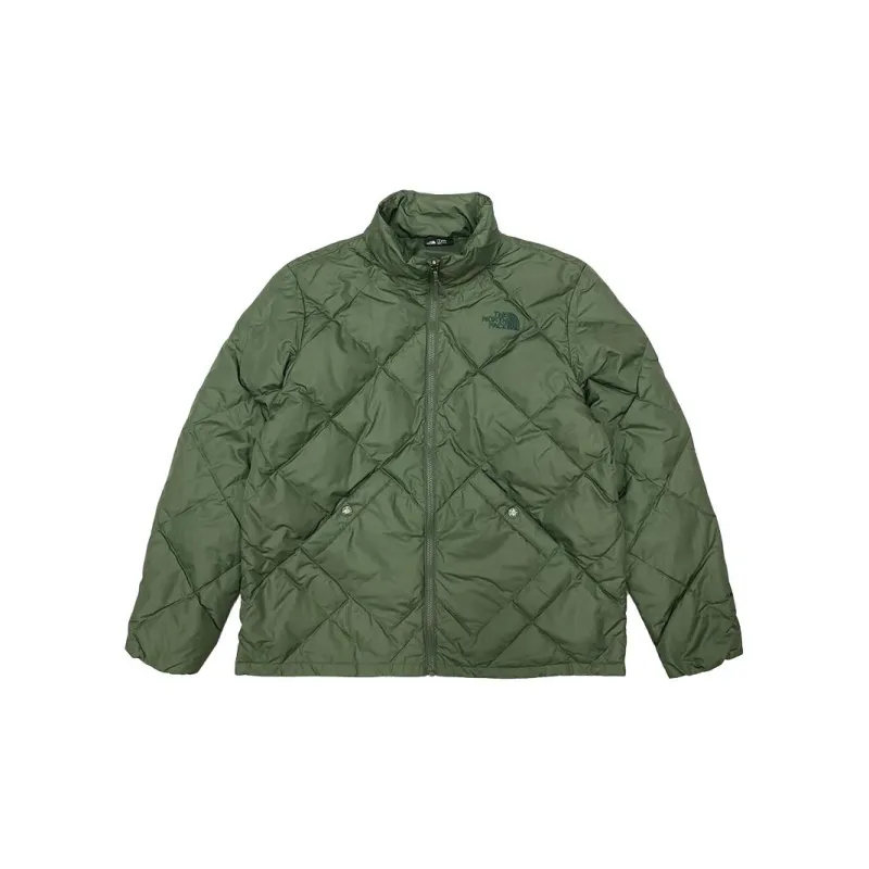 THE NORTH FACE Waterproof And Warm Windbreaker Jacket Men's Brown Green-2