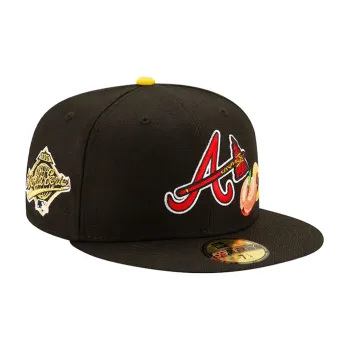 New Era Offset X Atlanta Braves 59fifty Fitted Hat