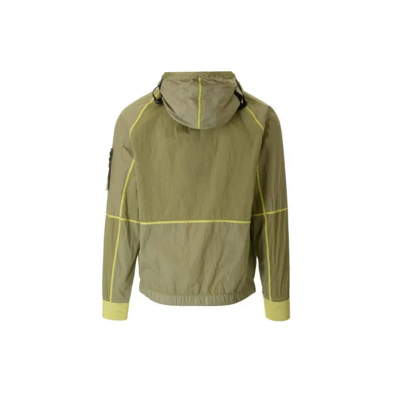 STONE ISLAND Zip Up Hooded Jacket-1