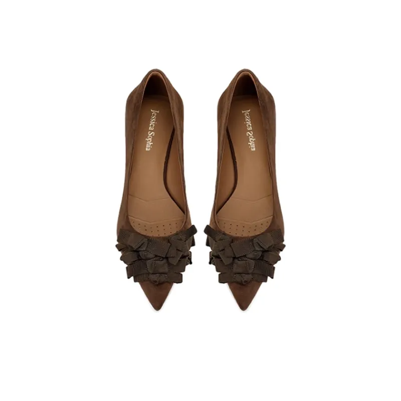 JESSICA SOPHIA Casual Single Shoes 2cm Women's-4