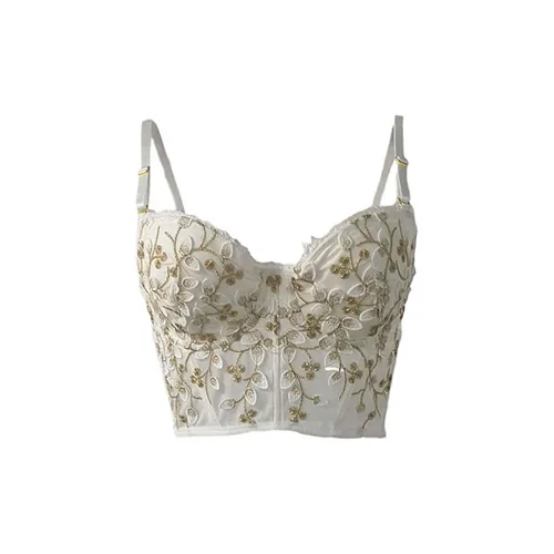 Flowers in water Women's Bras