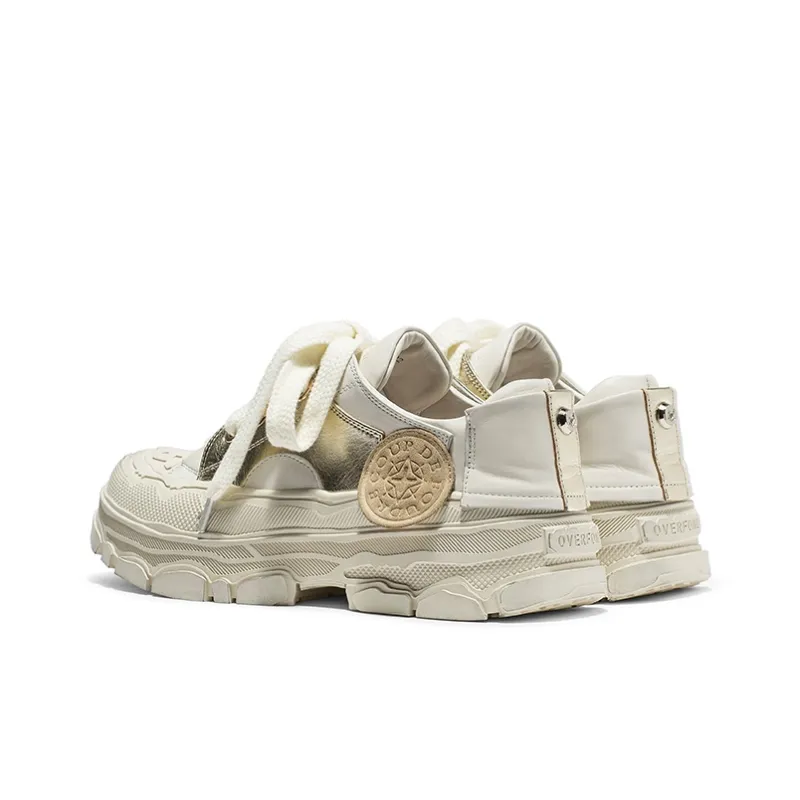 Coup De Foudre Cushioning Wear-Resistant Low-Top Chunky Sneakers Women's-8