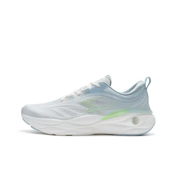 XTEP Cloud Wing 2.0 Running Shoes Men Low Top Sail White/Dusty Blue