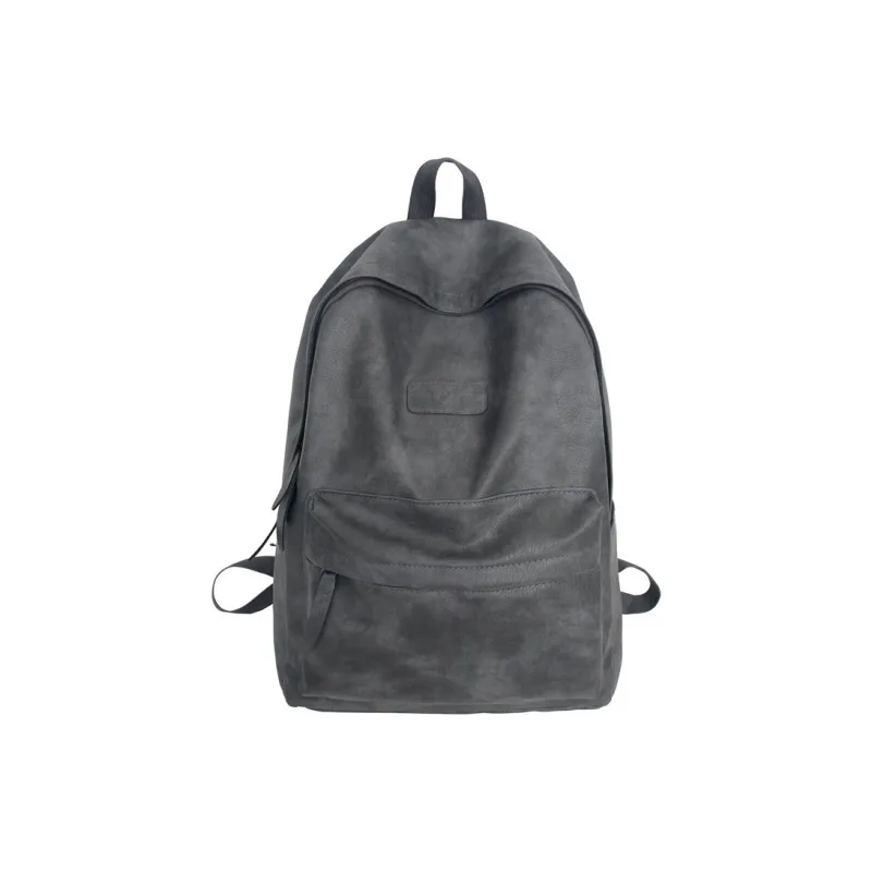 Meow In The Grass PU Backpack Regular Unisex Ecru/Black/Gray-4