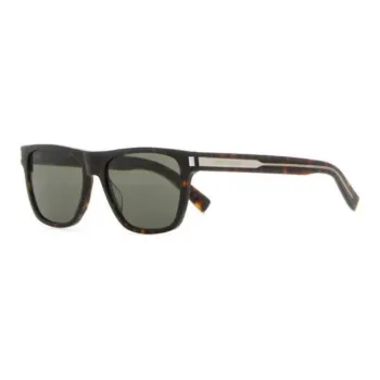 SAINT LAURENT Rectangular Sunglasses Men's Tortoiseshell