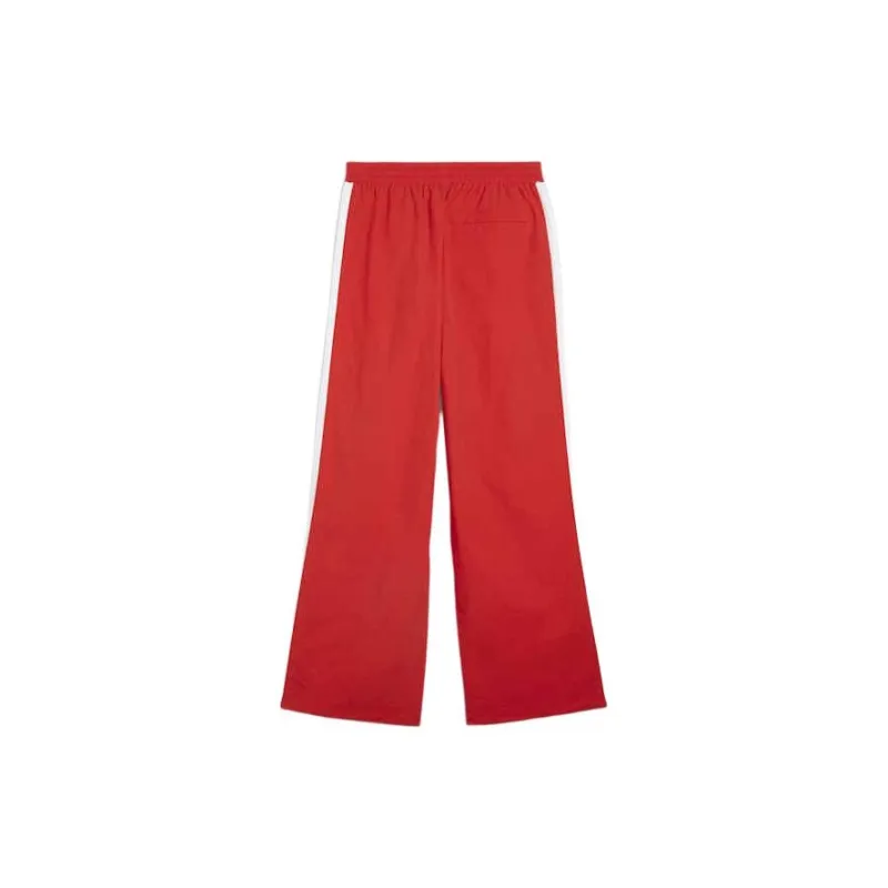 PUMA Knitted Sports Pants Men's Red-1