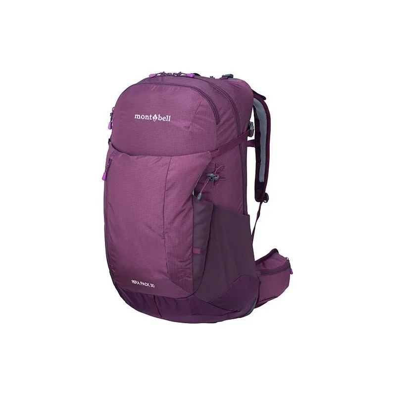 MONTBELL Nylon Outdoor Mountaineering Bag Backpack Women's Purple-0