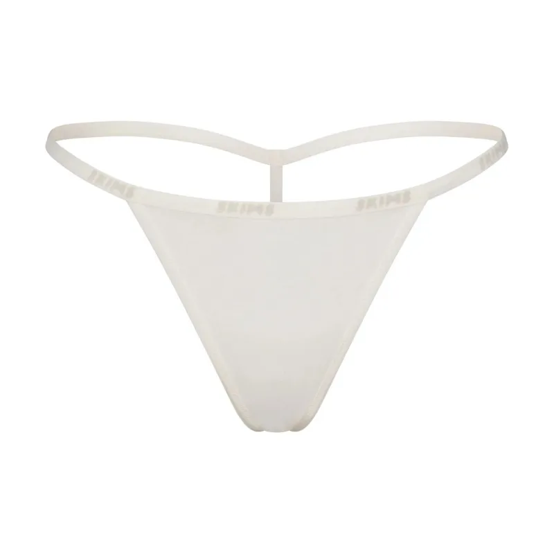 SKIMS COTTON Collection COTTON LOGO STRING THONG Underpants Women's 1 Pack MARBLE/Marble-0
