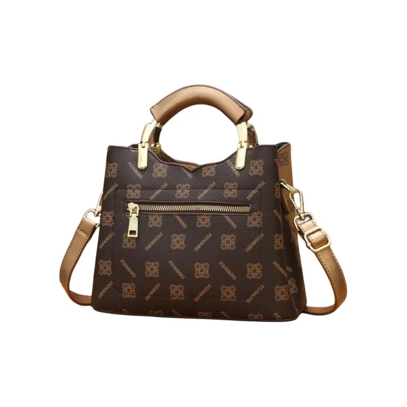Weymond PU Shoulder Bag Crossbody Bag Handbags Women's Burgundy/Champagne-6