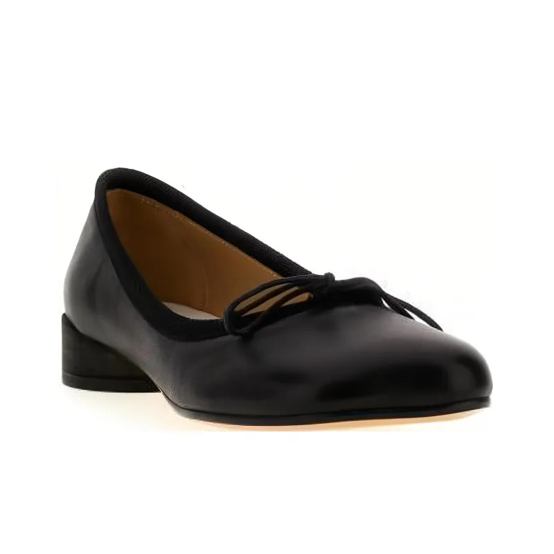 MM6 Maison Margiela Anatomic Leather Ballerina Shoes Women's-2