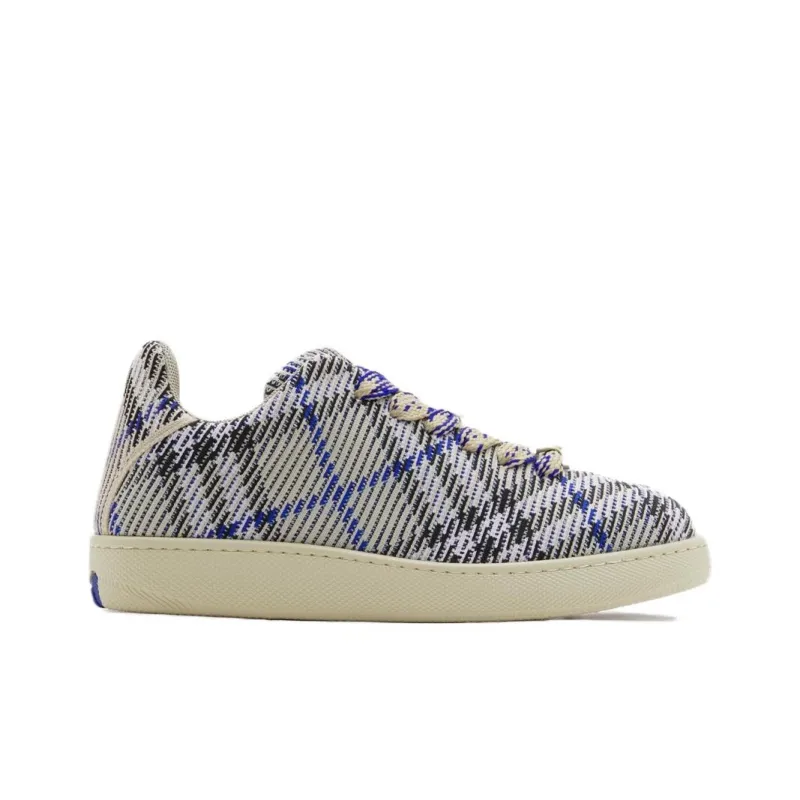 Burberry Check Knit Box Sneaker 'Lichen'-1