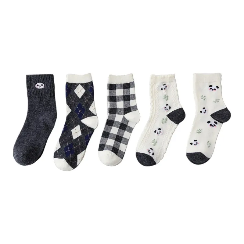 2323 Mid Calf Socks Women's 5 Pack-0