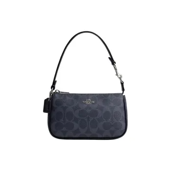 COACH Nolita PVC With Skin Shoulder Bag Handheld Handbag Shoulder Bag Women's Purple