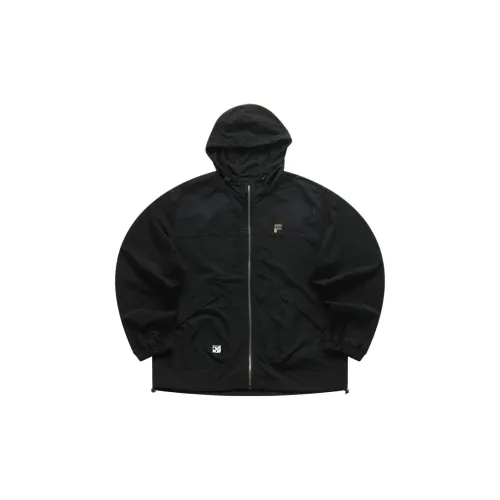 FILA FUSION Jackets Men Jet Black