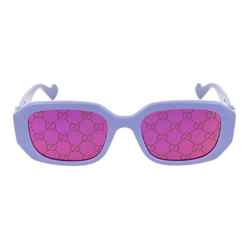 GUCCI Tortoise Square Frame Sunglasses-1