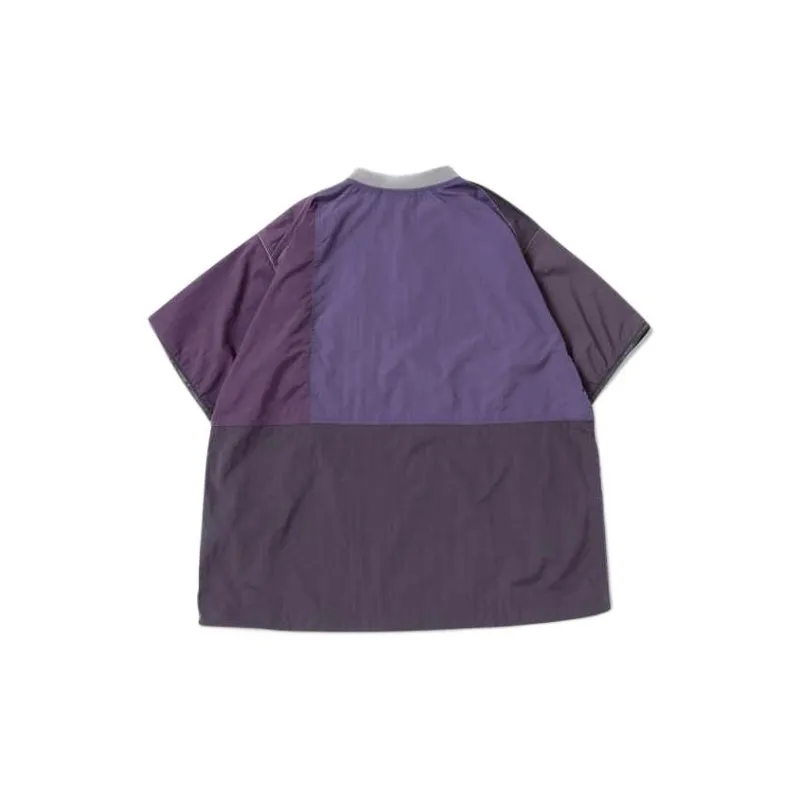Gramicci X And Wander Patchwork Wind Tee 'Multicolor/Purple'-1