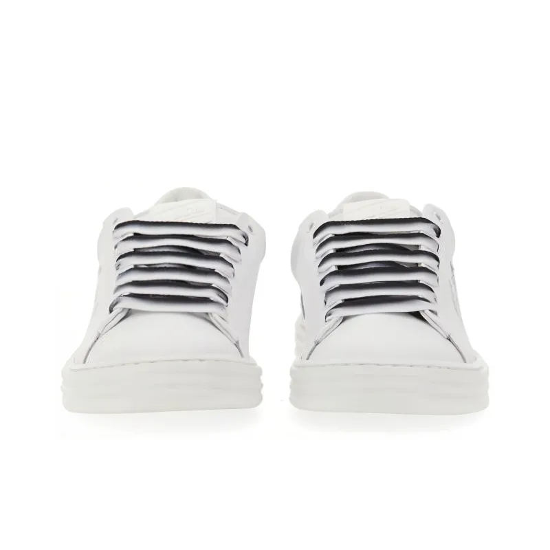 MSGM Text-print Low-top Sneakers-2