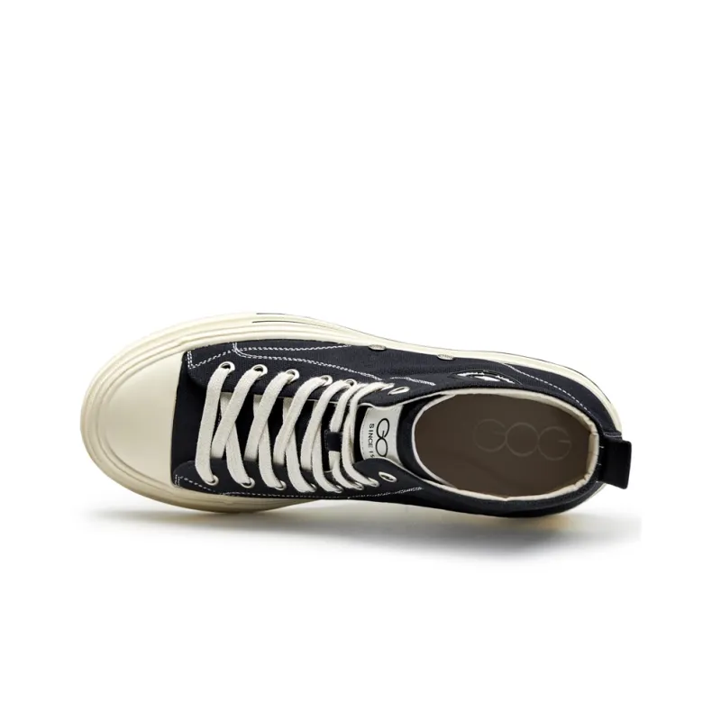 GOG Breathable Quick Dry Mid Top Classic Canvas Shoes Men's-2