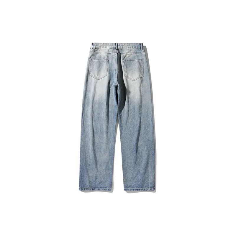 LTIFONE Jeans Unisex Vintage Blue-1