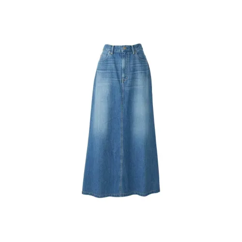 HYSTERIC GLAMOUR Denim Long Skirts Women's Light Indigo