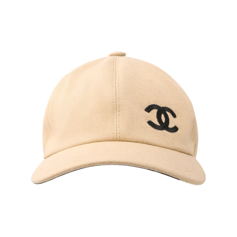 CHANEL 1986 1988 Interlocking Cc Baseball Cap - Cheap Rcj CHANEL 1986 1988 Interlocking Cc Baseball Cap - Cheap Rcj