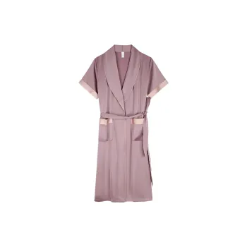 Xuan Liang Bath Robes Women's Dusty Purple