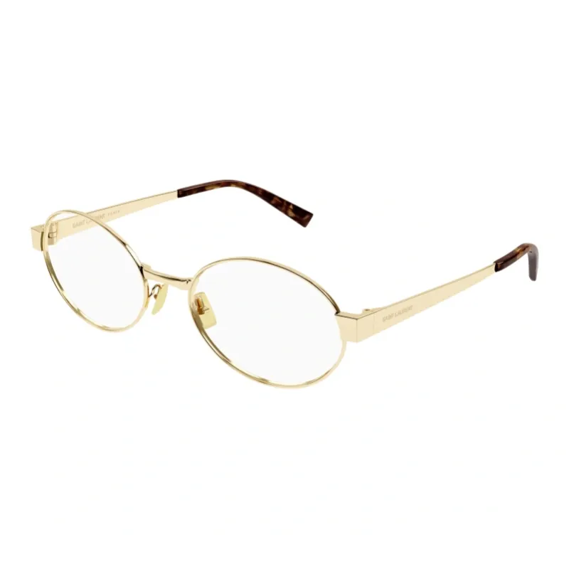SAINT LAURENT Oval Frame Glasses-0