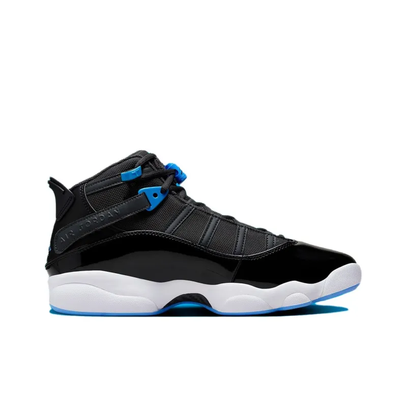 Jordan 6 Rings Anthracite University Blue-1