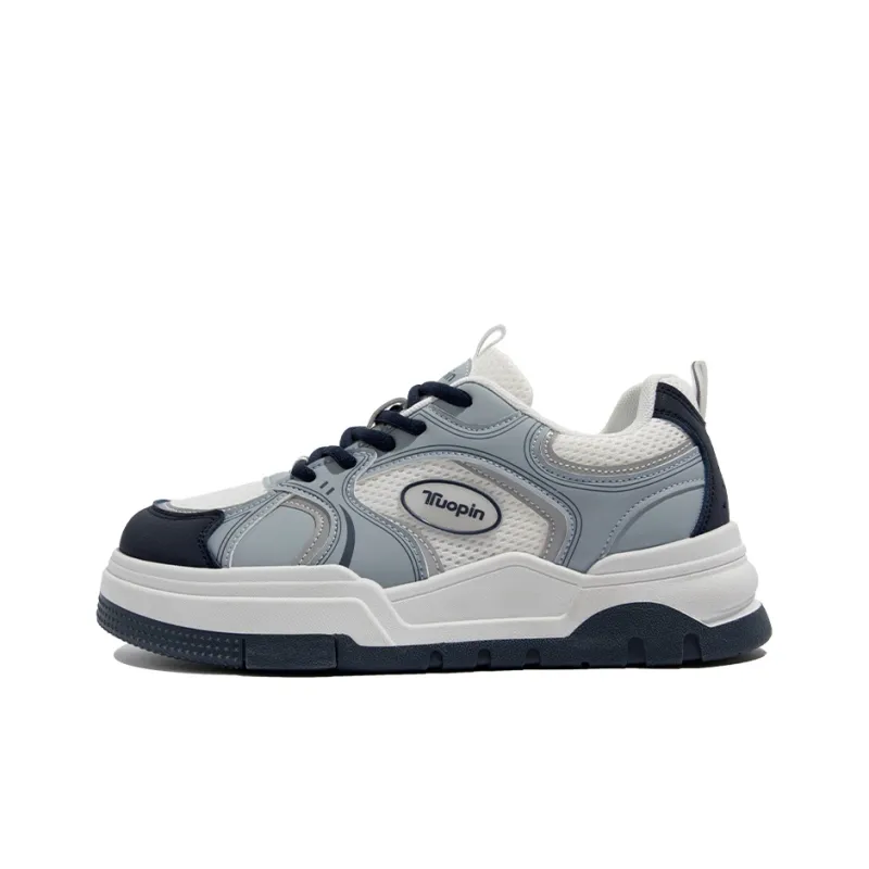 TUOPIN Slip Resistant, Lightweight, And Breathable Low Top Skateboard Shoes Unisex-20