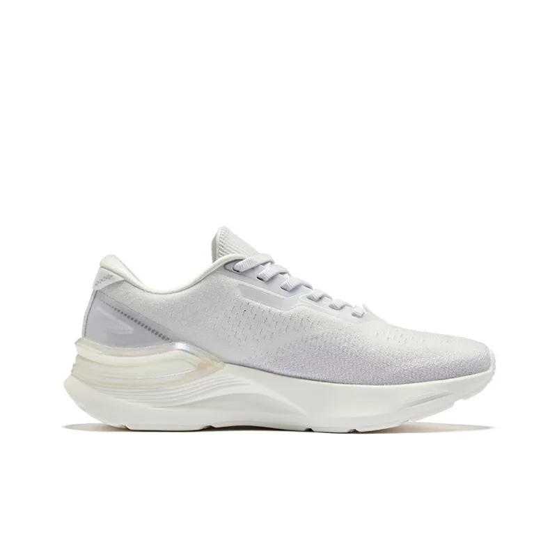 Erke Pegasus 2.0 Running Shoes Women's Low Top Erke White Aromatherapy Lavender-1