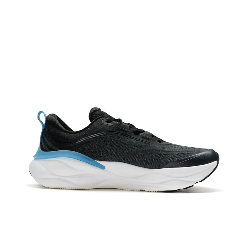 XTEP Cloud Wing 2.0 Running Shoes Men Low Top Charcoal Gray/Black-1