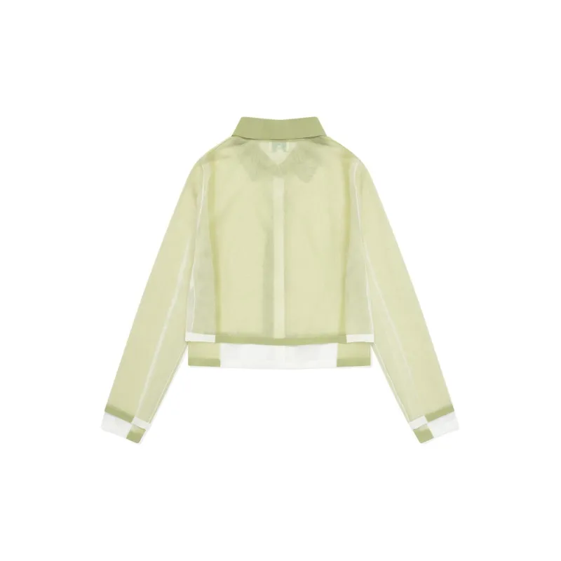 COVERNAT SS24 Knitwear Women's Light Green-1