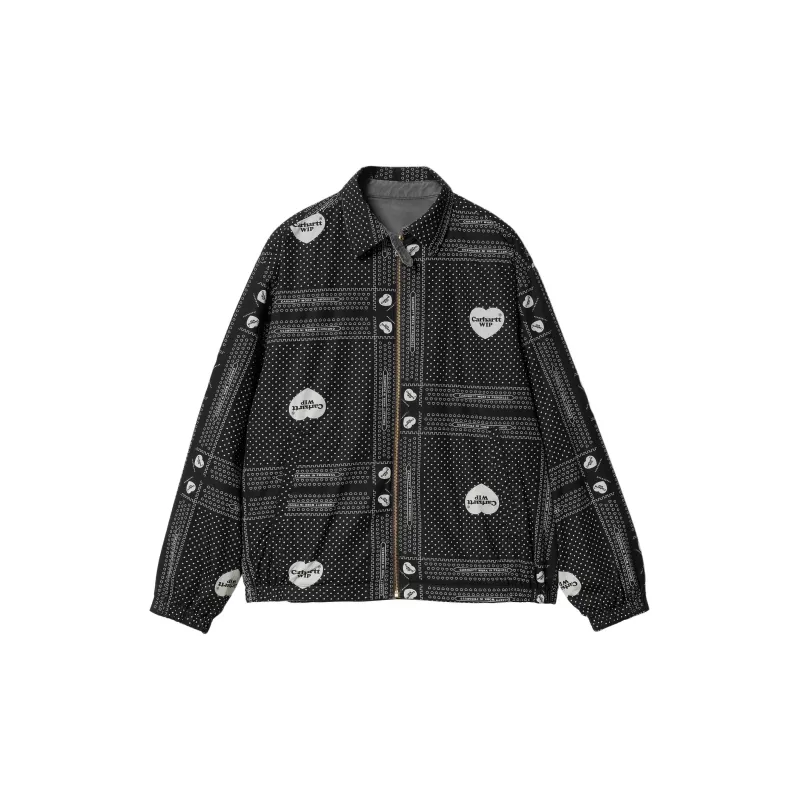 Carhartt WIP SS24 Harris Jacket Men's Black-3