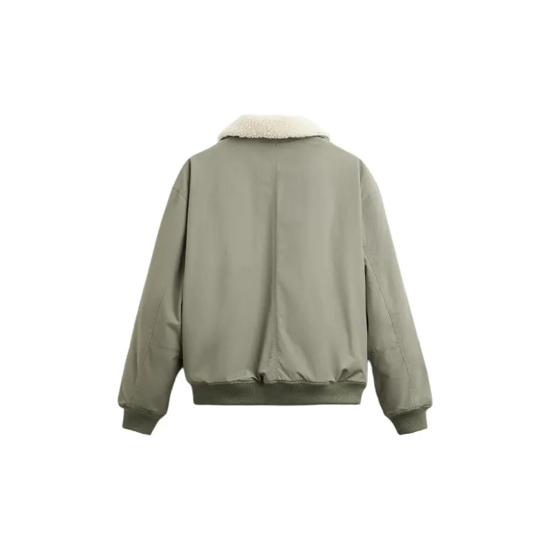 ZARA Jackets & Coats Men's Light Green-1