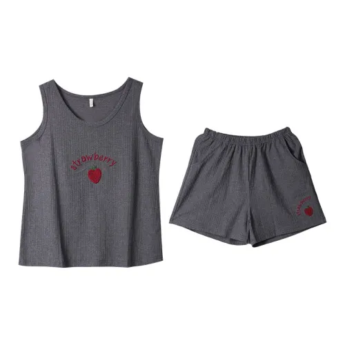 Dorame Pajama Set Women's Dark Gray