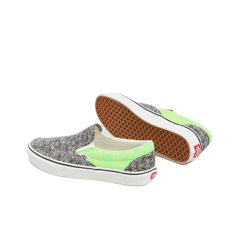 Slip On Classic Vans 'Neon Acid Wash Green'-3