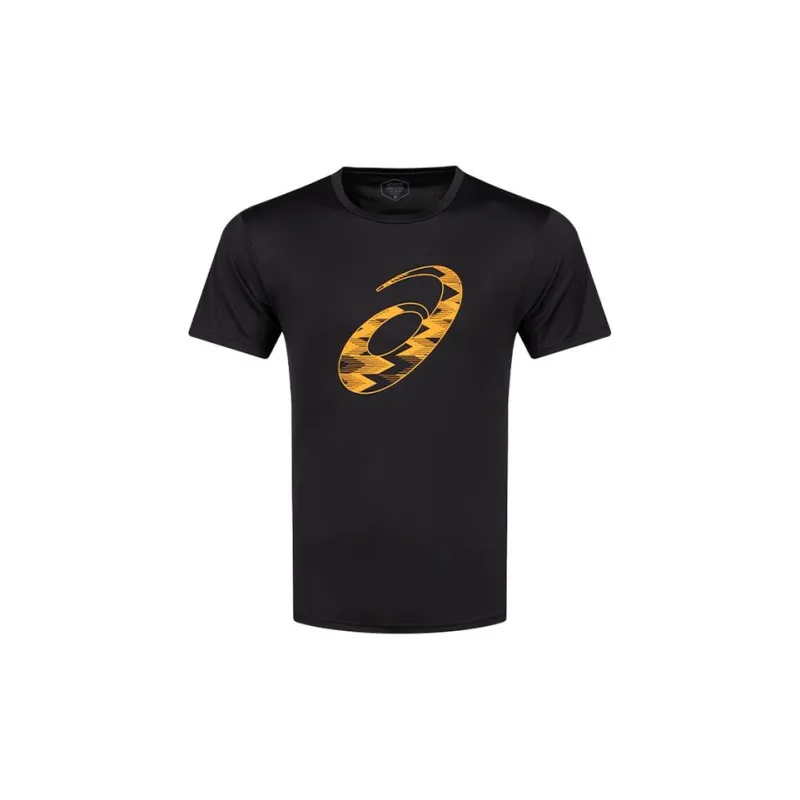 Asics T Shirts Men Black-1