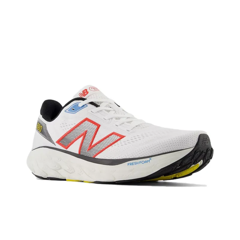 New Balance Fresh Foam X 860v13 White Neo Flame Black-2